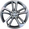 Audi Trapezoid Spoke [A4 8W] Graphite Grey with Diamond Cut Wheel Img 1