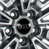 Audi 10 V Spoke [A4 8W] Galvano Silver Wheel Img 4