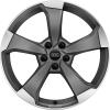 Audi 5 Arm Rotor [A4 8W] Titanium Grey with Diamond Cut Wheel Img 1