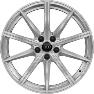 19" Audi Sport 10 Star Spoke [A4 8W] Galvano Silver alloy wheel