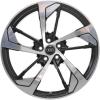 Audi Sport 5 Double [A4 8W] Anthracite Black with Diamond Cut Wheel Img 1