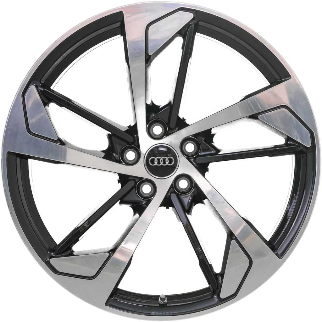 Audi Sport 5 Double [A4 8W] Anthracite Black with Diamond Cut Alloy Wheel Product Image #1
