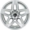 Audi 5 Double Spoke [A4 8W] Diamond Silver Wheel Img 1