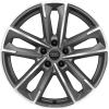 Audi Sport 5 Twin Arm [A4 8W] Titanium Grey with Diamond Cut Wheel Img 1