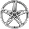 Audi 5 Double Spoke [A4 8W] Galvano Silver Wheel Img 1