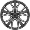 Audi Sport 5 V Spoke Star [A4 8W] Matt Titanium Grey with Diamond Cut Wheel Img 1