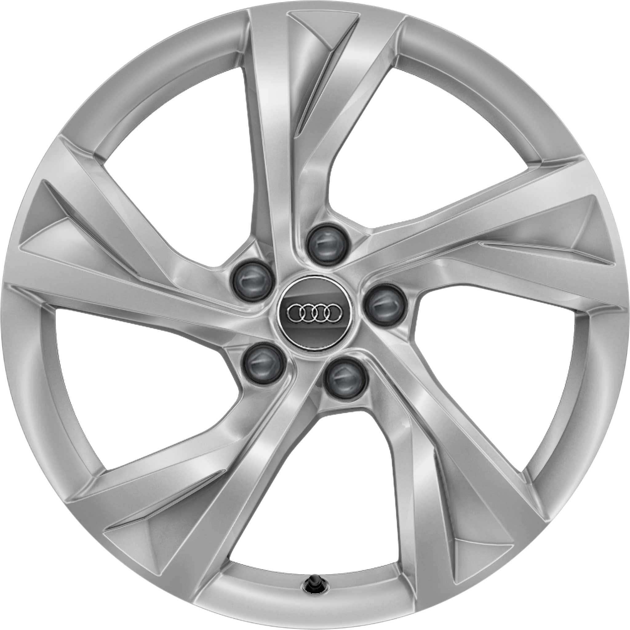 Audi 5 Y Spoke [A4 8W] Galvano Silver Alloy Wheel Product Image #1