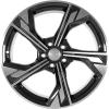 Audi Sport 5 Arm Flag [A4 8W] Anthracite Black with Diamond Cut Wheel Img 1