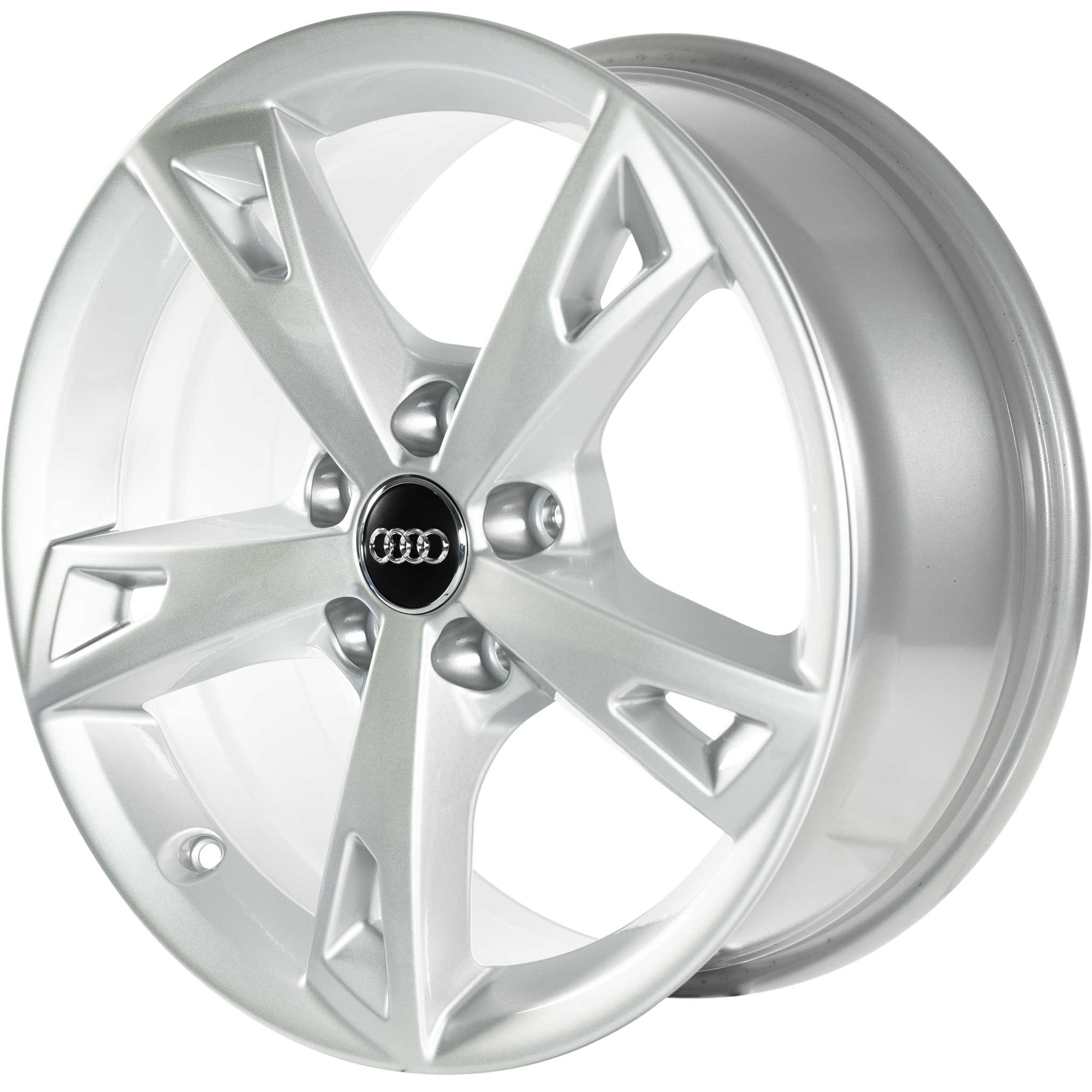 Audi 5 Arm [A4 8W] Diamond Silver Alloy Wheel Product Image #2
