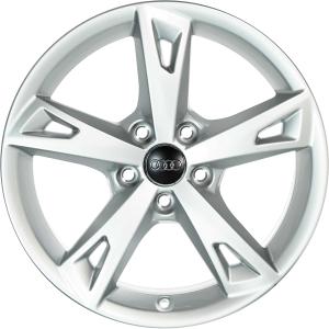 18" Audi 5 Arm [A4 8W] Diamond Silver alloy wheel