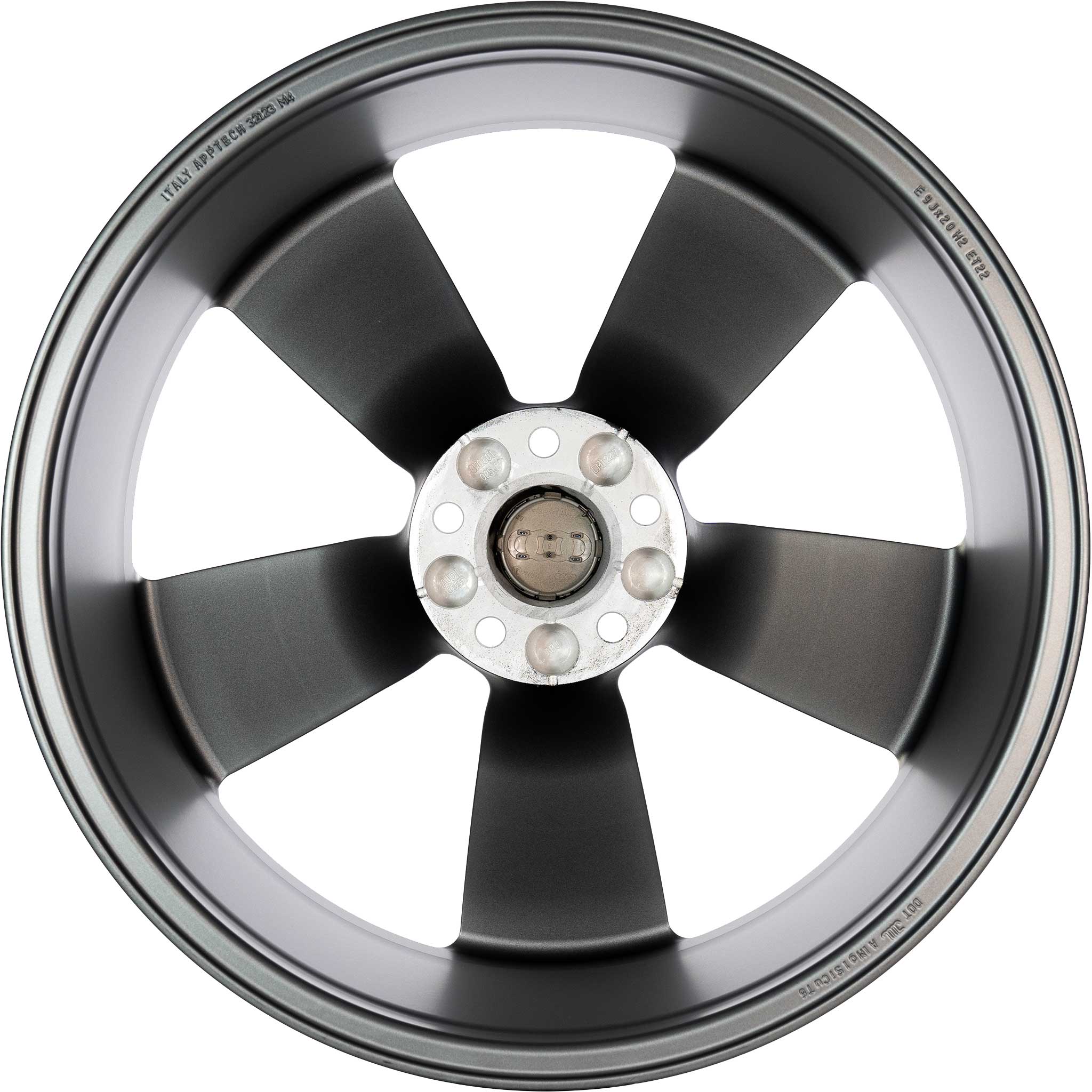 Audi Sport 5 Arm [A4 8W] Titanium Grey with Diamond Cut Alloy Wheel Product Image #3