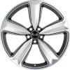 Audi Sport 5 Arm [A4 8W] Titanium Grey with Diamond Cut Wheel Img 1