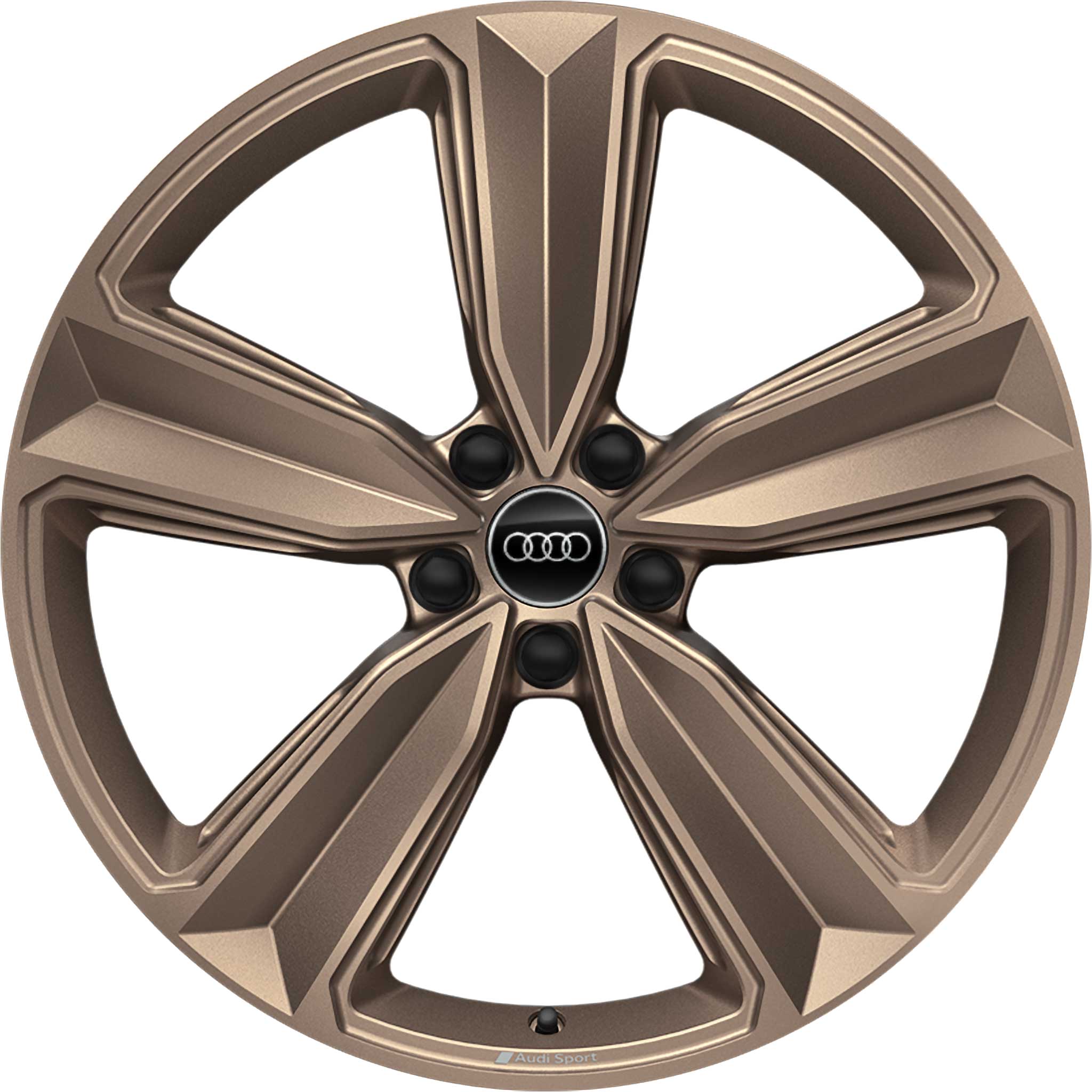 Audi Sport 5 Arm [A4 8W] Matt Bronze Alloy Wheel Product Image #1