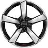 Audi 5 Arm Cutter [A4 8W] Anthracite Black with Diamond Cut Wheel Img 1