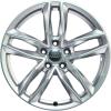 Audi 5 Double Spoke [A4 8W] Galvano Silver Wheel Img 1