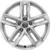 Audi 5 Parallel Spoke [A4 8W] Diamond Silver Wheel Img 1