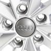 Audi 10 Spoke Crystal [A4 8W] Diamond Silver Wheel Img 4