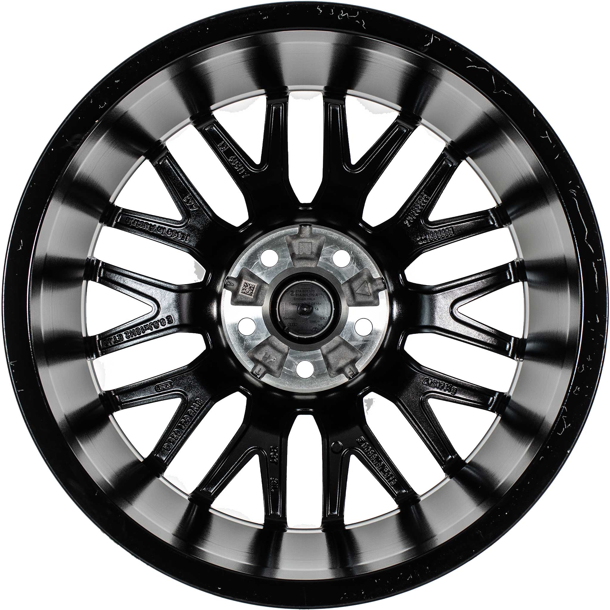 Audi 10 Y Spoke [A4 8W] Gloss Black Alloy Wheel Product Image #3