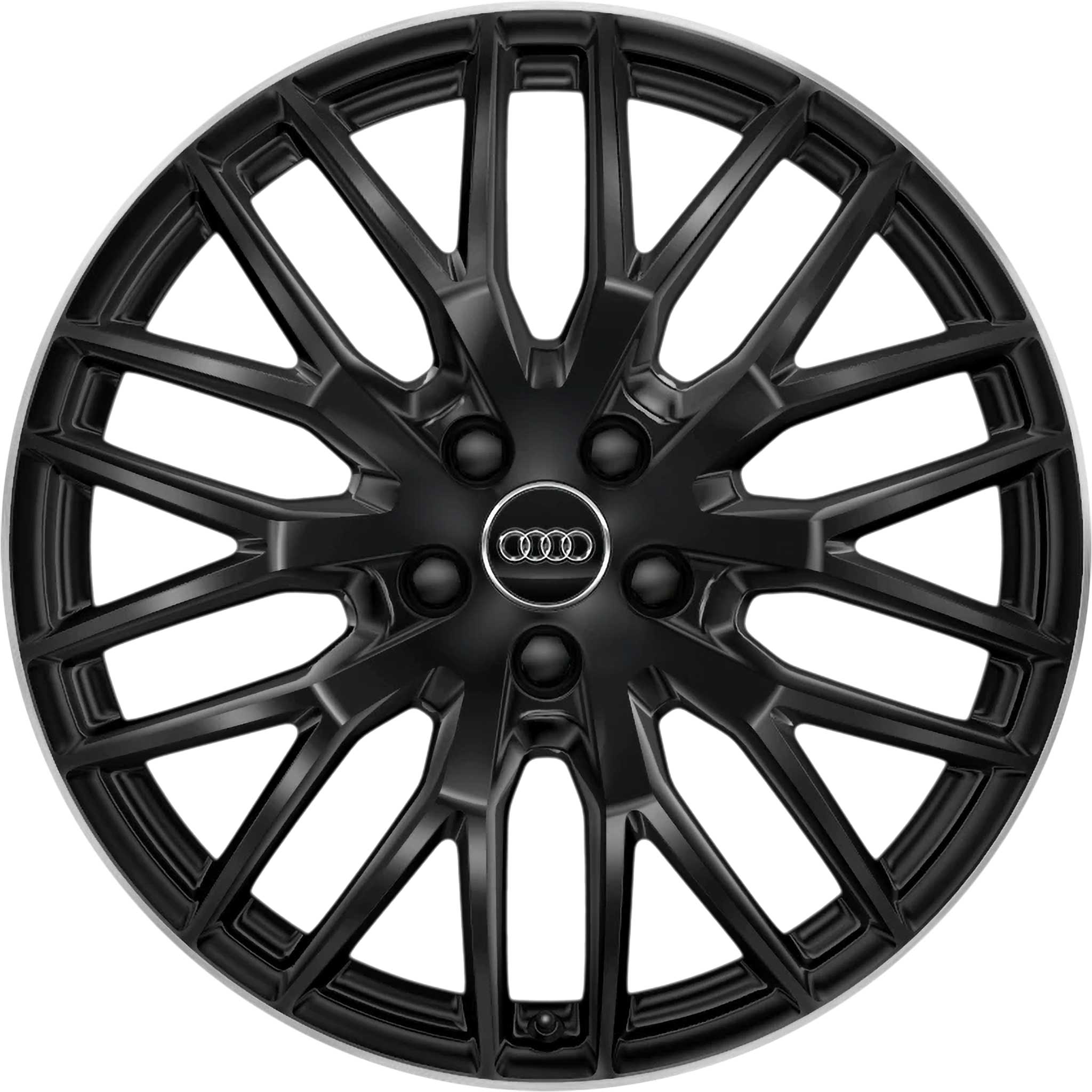 Audi 10 Y Spoke [A4 8W9] Gloss Black with Diamond Cut Alloy Wheel Product Image #1