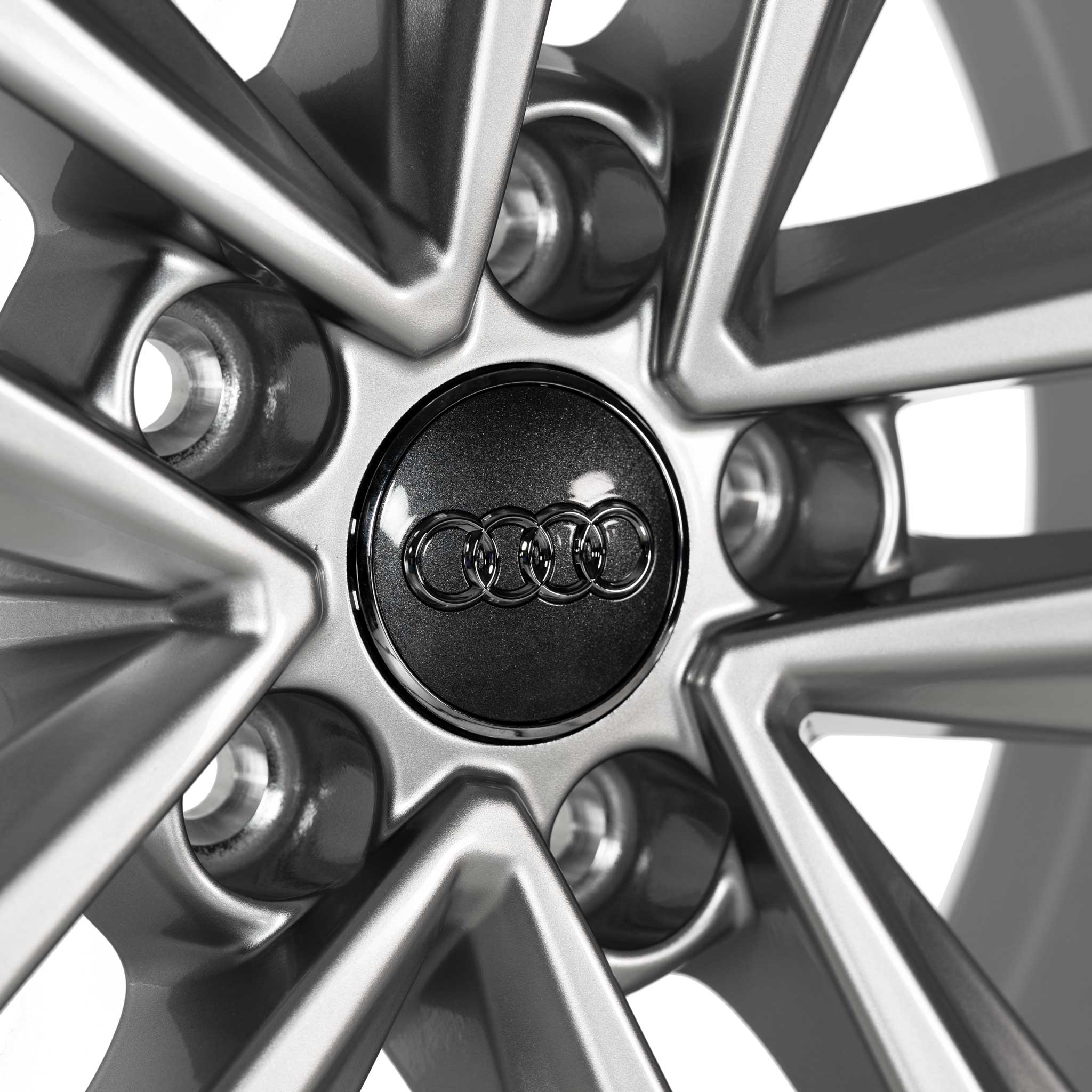 Audi 5 Twin Arm V [A4 8W9] Diamond Silver Alloy Wheel Product Image #4