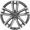 Audi 5 V Spoke [A4 8W9] Graphite Grey with Diamond Cut Wheel Img 1