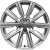 Audi 5 Twin Spoke [A1 8X] Diamond Silver Wheel Img 1