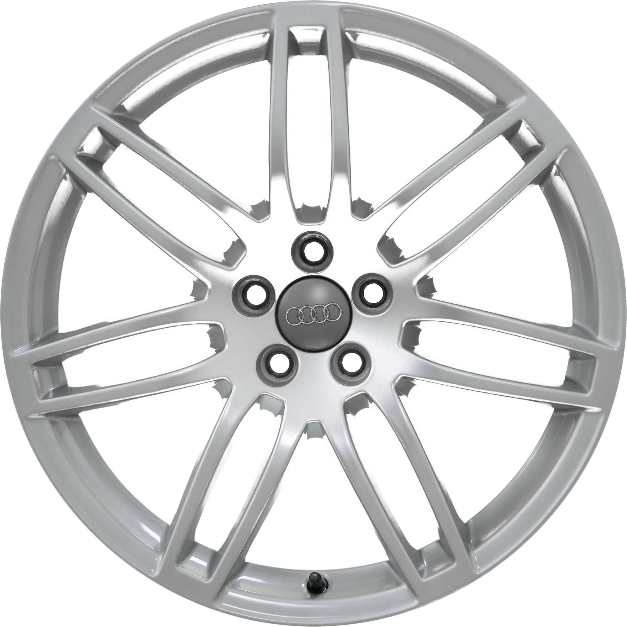 Audi 7 Twin Spoke [A1 8X] Silver Alloy Wheel Product Image #1
