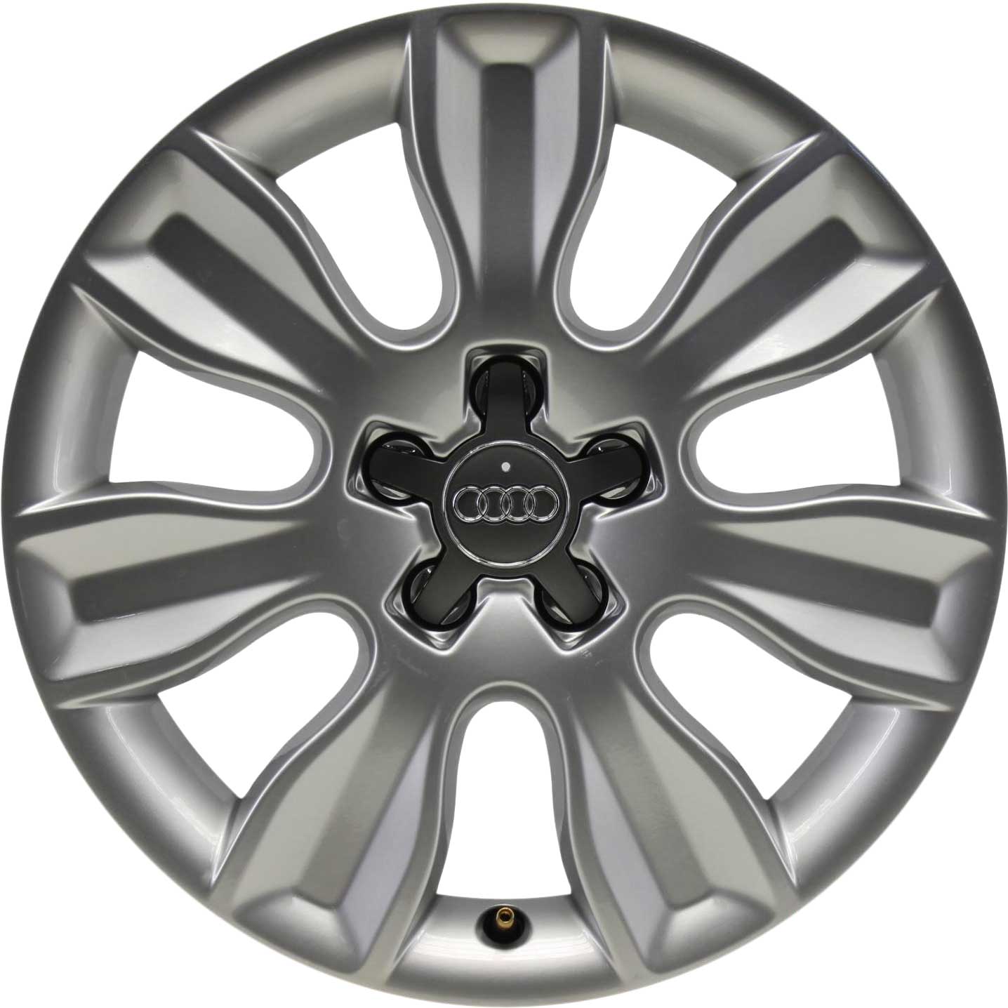 Audi 7 Arm Dynamic [A1 8X] Diamond Silver Alloy Wheel Product Image #1