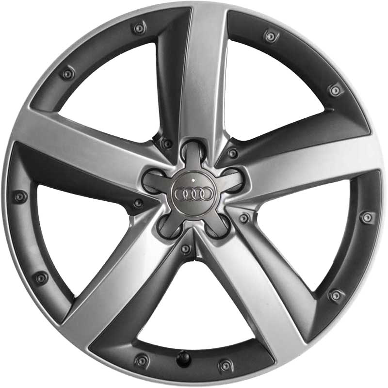 Audi 5 Arm [A1 8X] Diamond Silver Alloy Wheel Product Image #1