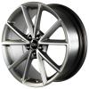 Audi 5 V Spoke [A1 8X] Titanium Grey with Diamond Cut Wheel Img 2