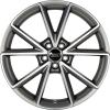 Audi 5 V Spoke [A1 8X] Titanium Grey with Diamond Cut Wheel Img 1