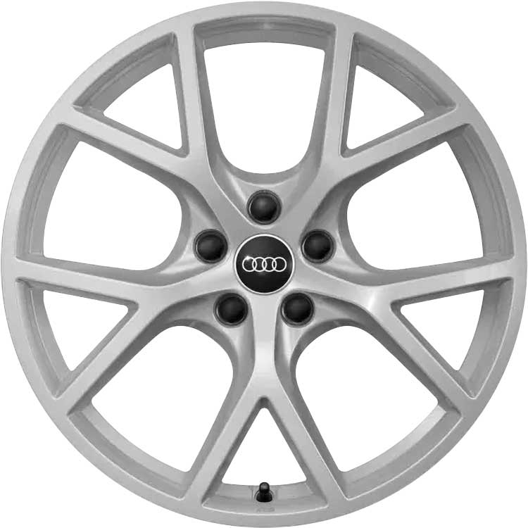 Audi 5 Y Spoke [A3 8Y] Galvano Silver Alloy Wheel Product Image #1