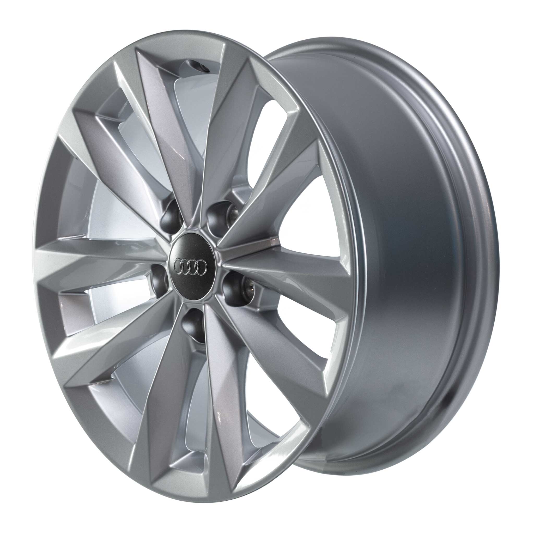 Audi 5 Double Arm [A3 8Y] Diamond Silver Alloy Wheel Product Image #2