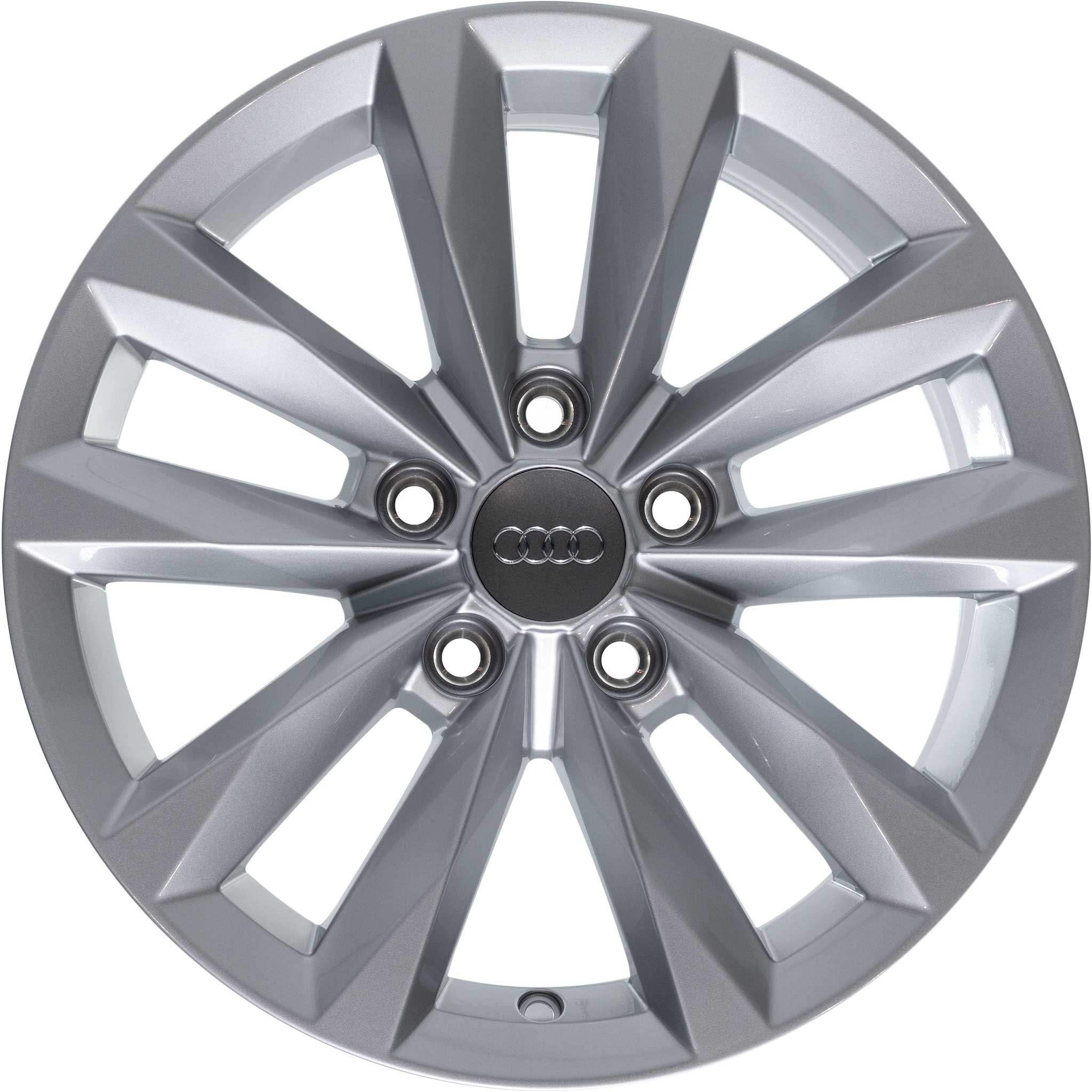 Audi 5 Double Arm [A3 8Y] Diamond Silver Alloy Wheel Product Image #1