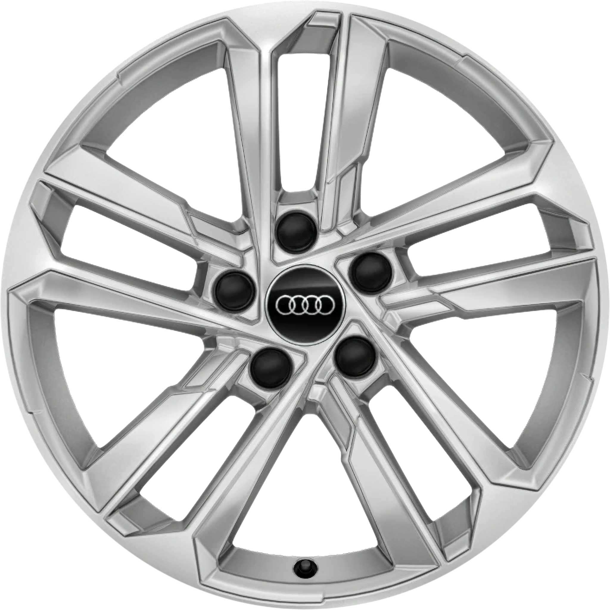 Audi 5 Parallel Spoke [A3 8Y] Diamond Silver Alloy Wheel Product Image #1