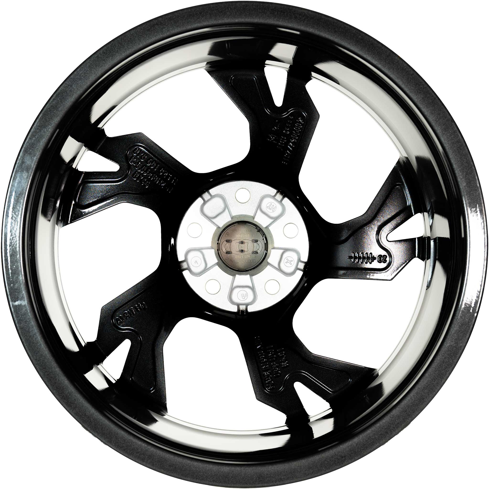 Audi 5 Y Spoke [A3 8Y] Graphite Grey with Diamond Cut Alloy Wheel Product Image #3