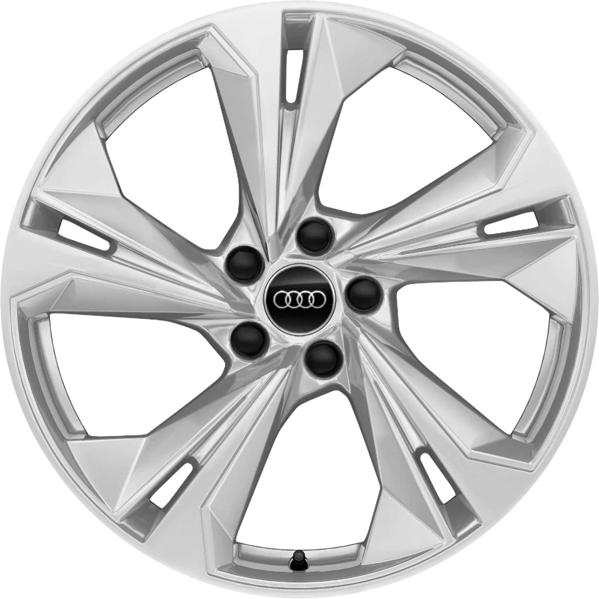 Audi 5 Double Spoke [A3 8Y] Diamond Silver Alloy Wheel Product Image #1