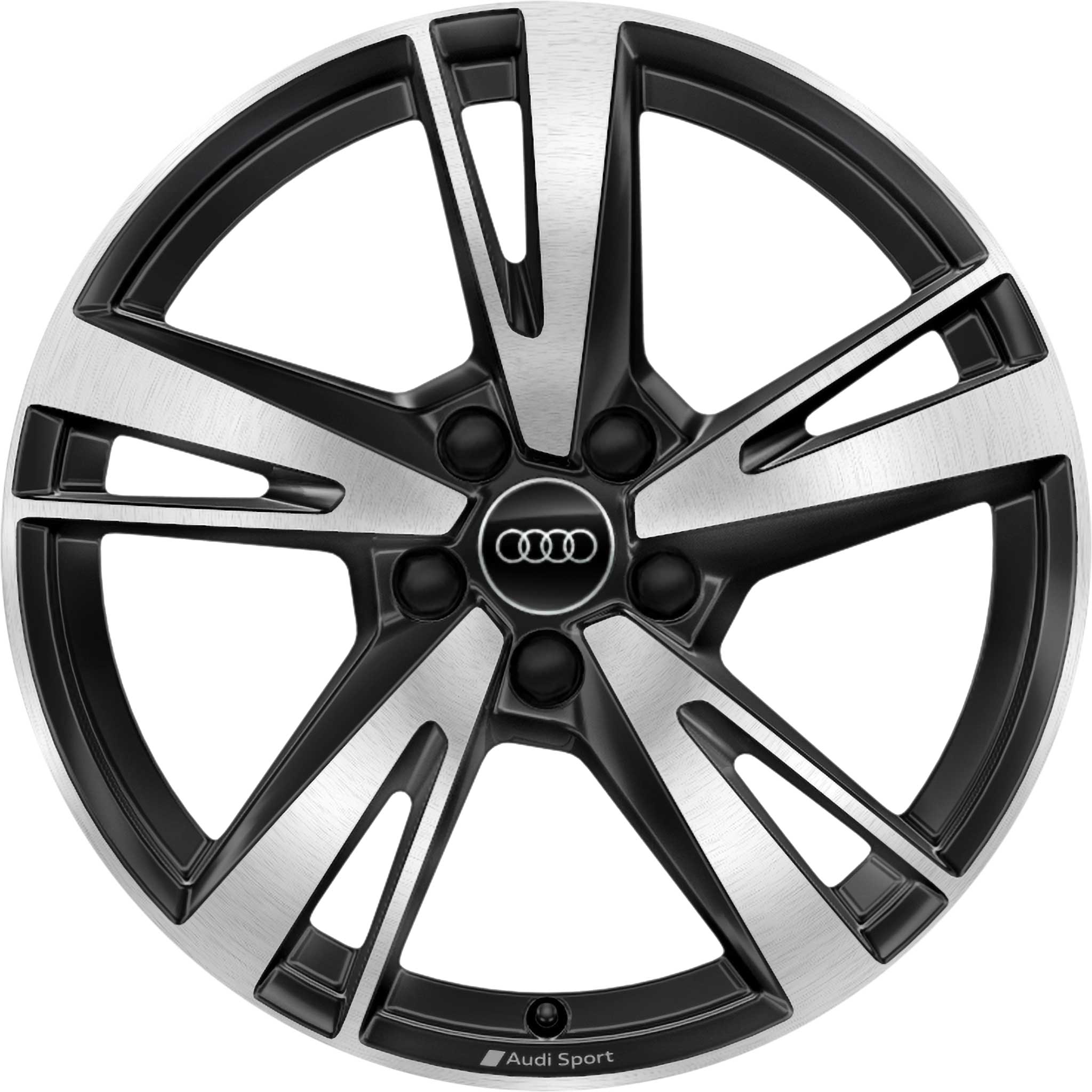 Audi Sport 5 Double [A3 8Y] Anthracite Black with Diamond Cut Alloy Wheel Product Image #1