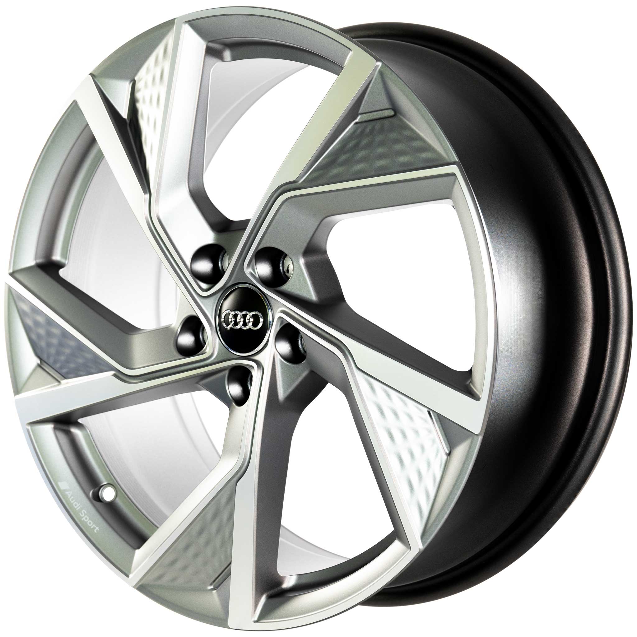 Audi Sport 5 Y Arm Structure [A3 8Y] Titanium Grey with Diamond Cut Alloy Wheel Product Image #2