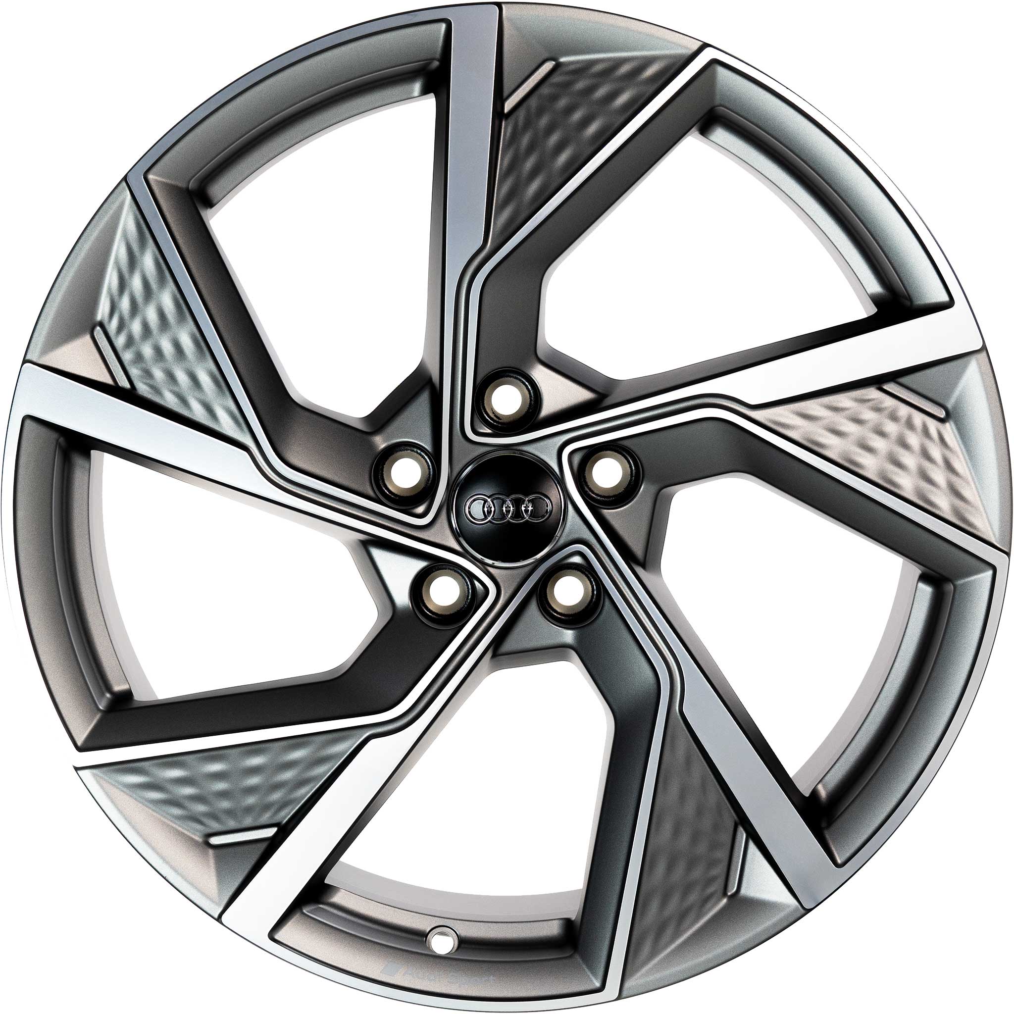 Audi Sport 5 Y Arm Structure [A3 8Y] Titanium Grey with Diamond Cut Alloy Wheel Product Image #1