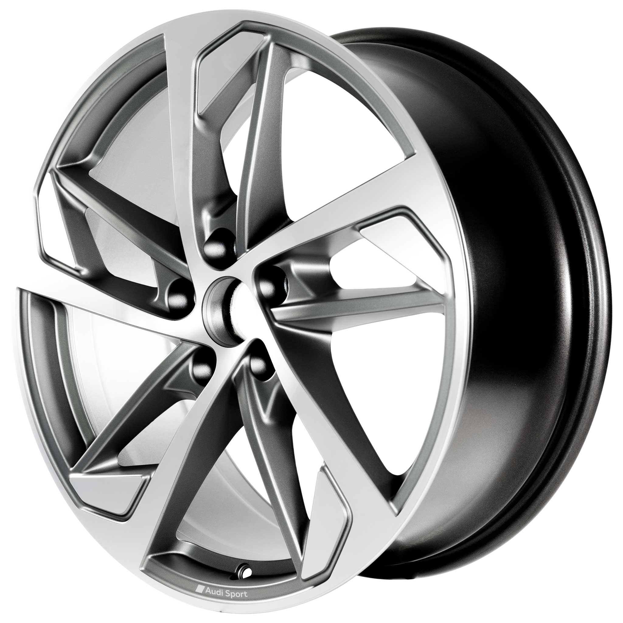 Audi Sport 5 Arm Trapezoid [A3 8Y] Titanium Grey with Diamond Cut Alloy Wheel Product Image #2