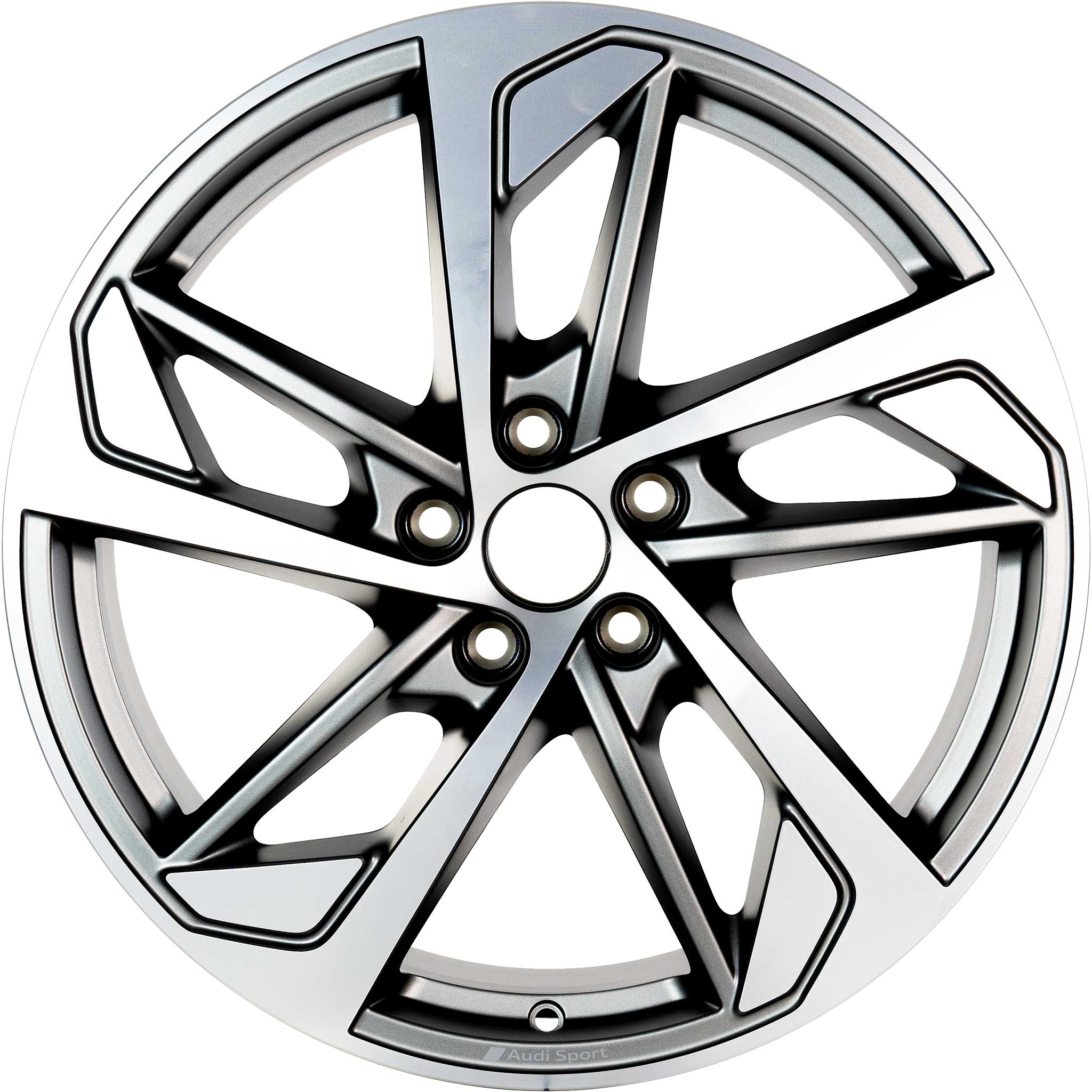Audi Sport 5 Arm Trapezoid [A3 8Y] Titanium Grey with Diamond Cut Alloy Wheel Product Image #1
