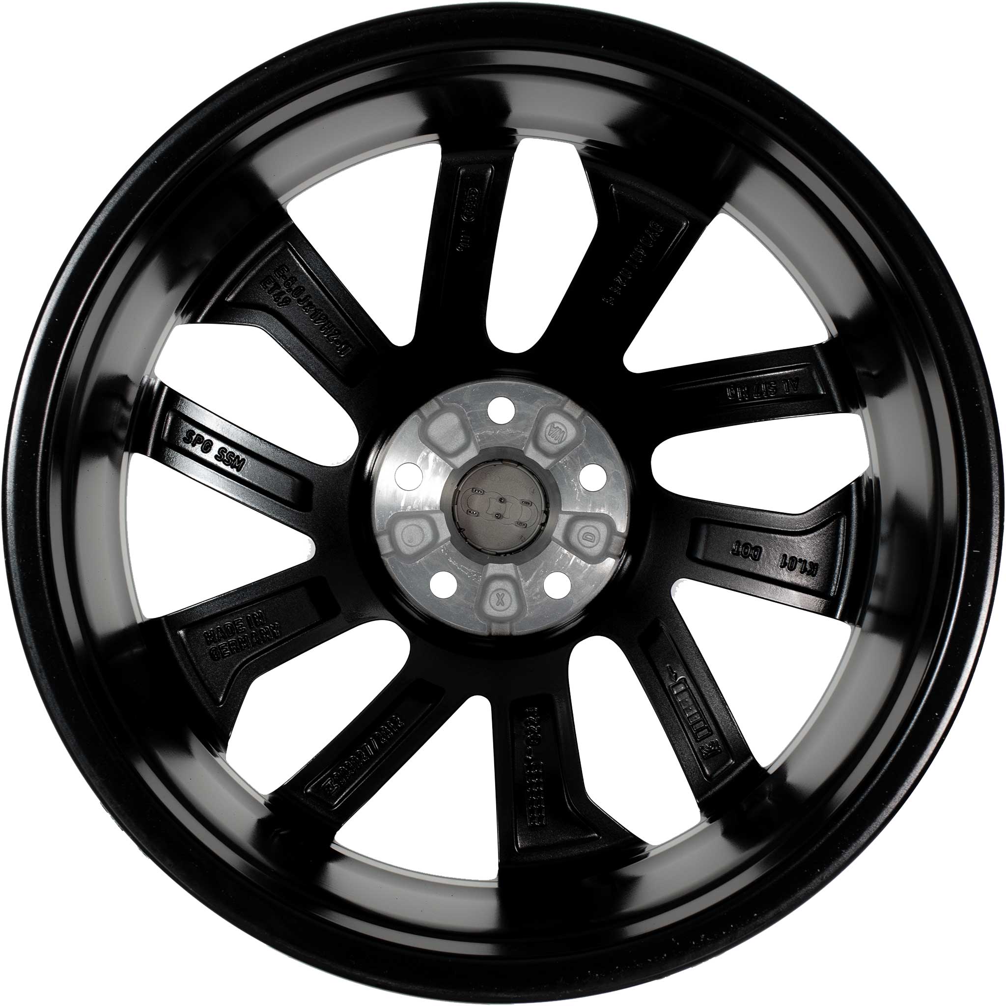 Audi Sport 5 Twin Spoke Edge [A3 8Y] Anthracite Black with Diamond Cut Alloy Wheel Product Image #3