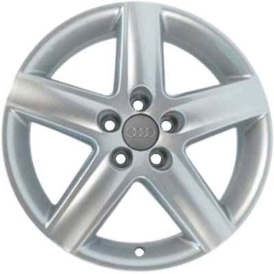 Audi 5 Spoke [A2 8Z] Avus Silver Alloy Wheel Product Image #1