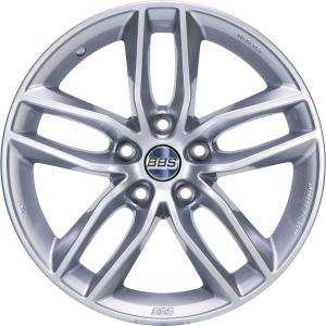 BBS SX Brillant Silver Alloy Wheel for Mercedes CLS C219 - Sizes 20in