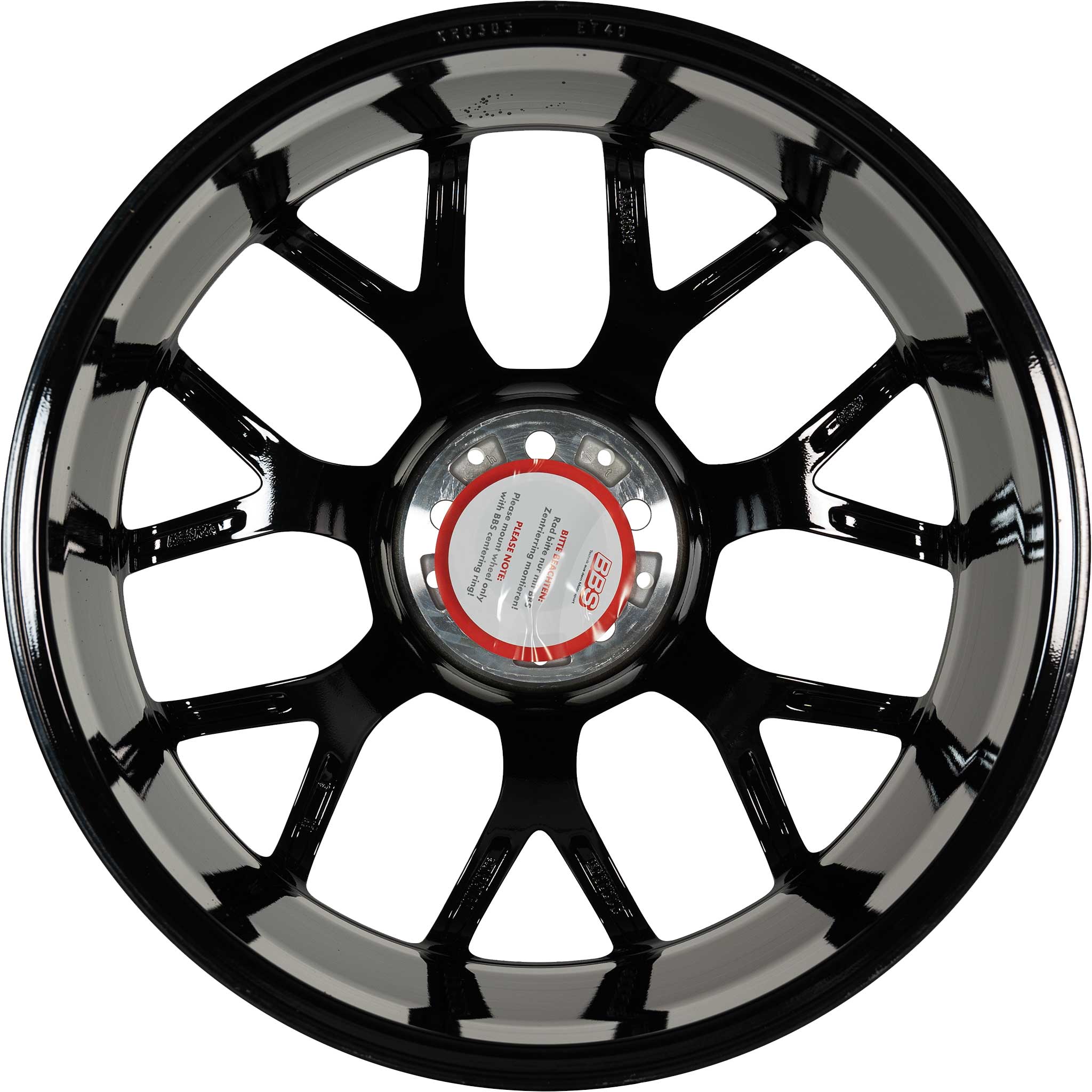 BBS XR Black Alloy Wheel Product Image #5