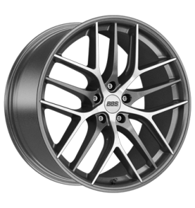 BBS CC-R Graphite, Diamond-Cut Alloy Wheel for Kia Carens FG - Sizes 19in
