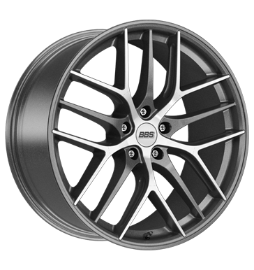 BBS CC-R Graphite, Diamond-Cut Alloy Wheel Product Image #2