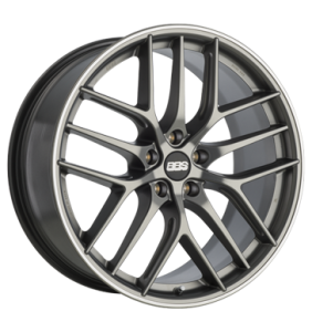 BBS CC-R Platinum Black Alloy Wheel for Kia Carens FG - Sizes 19in