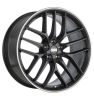 BBS CC-R Matt Black Wheel Img 2